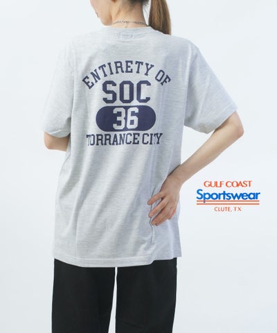GULF COAST SPORTSWEAR(ガルフコーストスポーツウェア) クルーネック プリントTシャツ