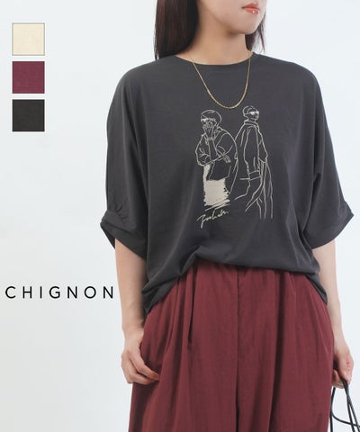 CHIGNON(シニヨン) CITY LINE ドルマンプルオーバー