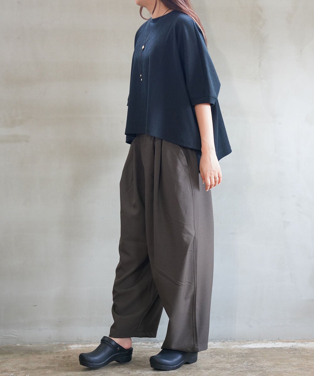 mizuiro ind(ミズイロインド)ワイドカーゴパンツ | BLEU COMME BLEU