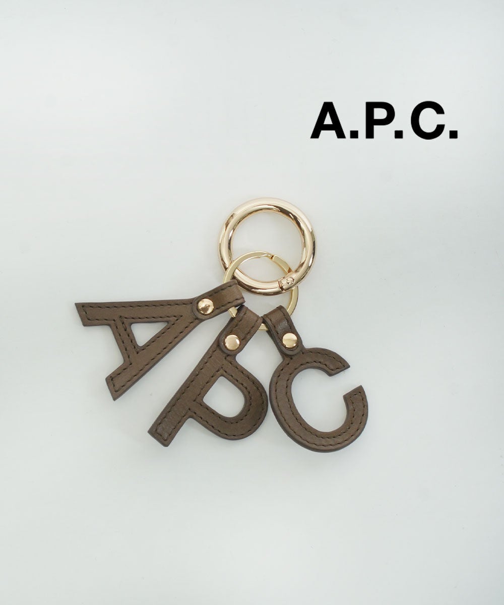 A.P.C.(アー・ペー・セー) APC レターキーリング | BLEU COMME BLEU