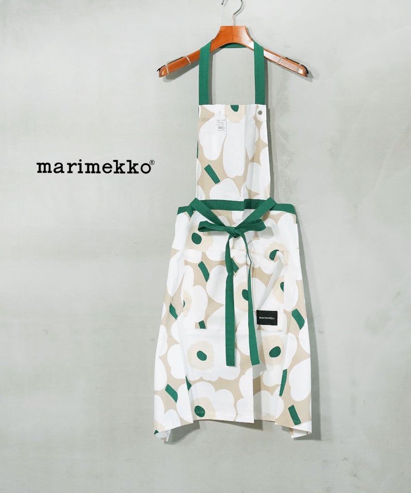 marimekko(マリメッコ) PIENI UNIKKO APRON サンド×OFF×Eグリーン(81)