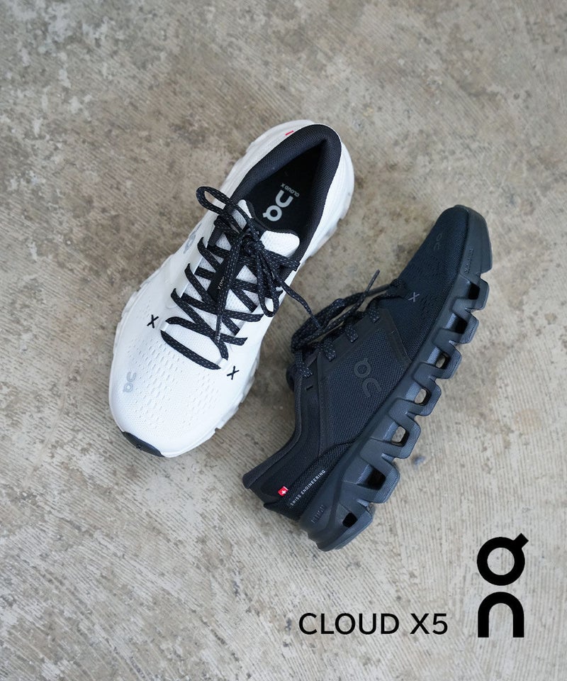 On(オン) Cloud 5 X White/Black(WHBK)