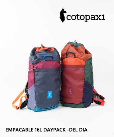 Cotopaxi(コトパクシ) EMPACABLE 16L DAYPACK DEL DIA
