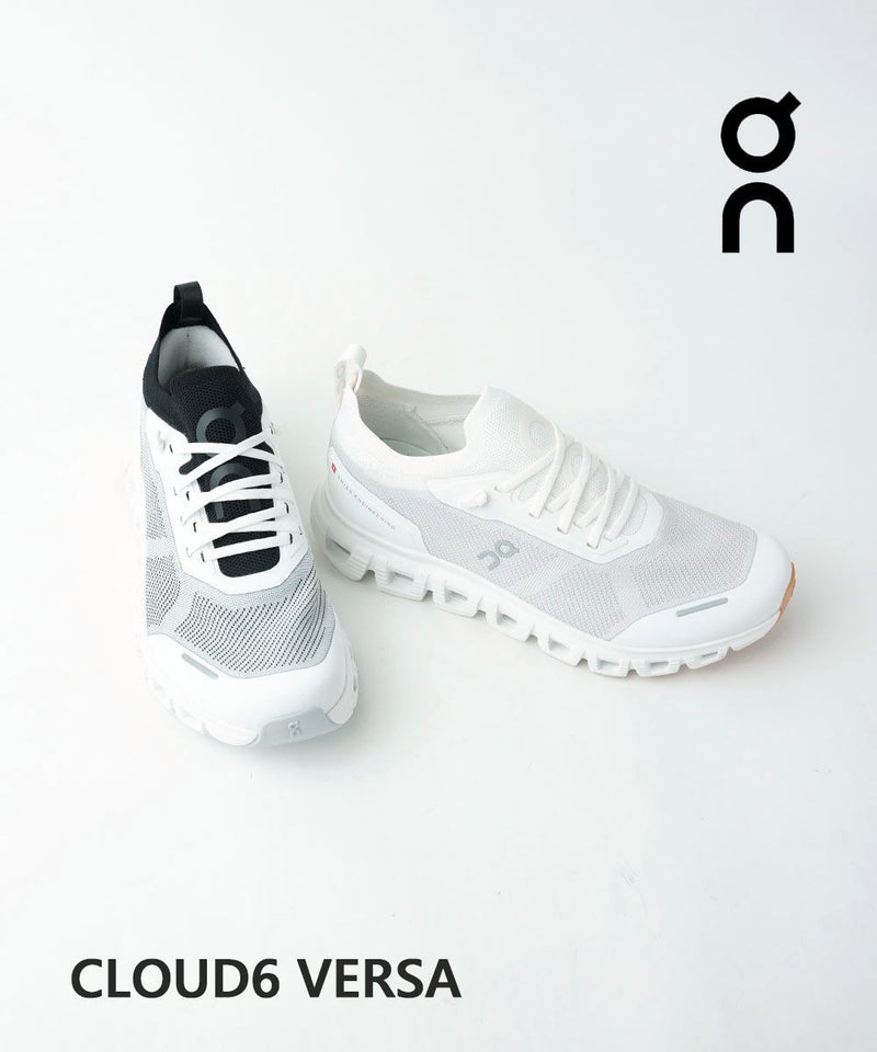 On(オン) Cloud 6 Versa White/White(WHWH)