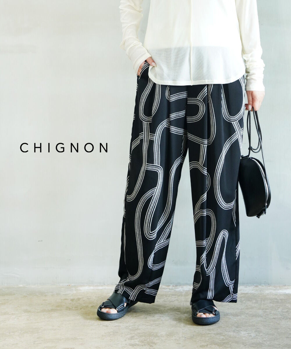 CHIGNON(シニヨン)ウォッシュドチノパンツ | BLEU COMME BLEU(ブルー