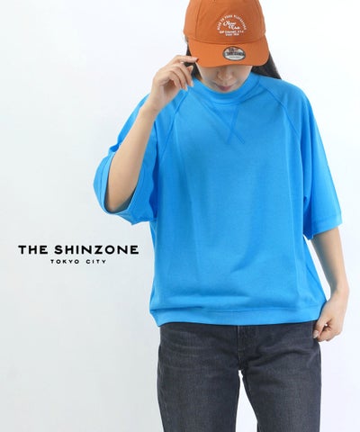 THE SHINZONE(ザ シンゾーン) SHEER HALF SLEEVE SWEATSHIRT