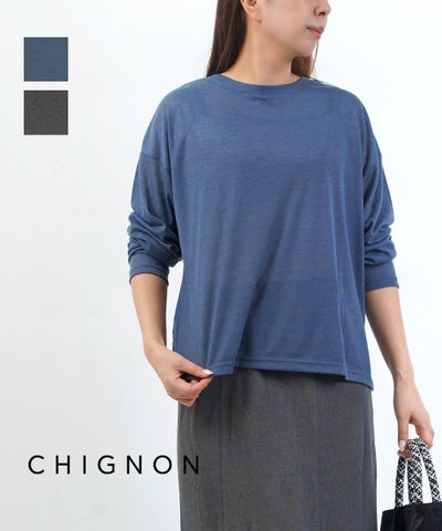 CHIGNON(シニヨン) シアーフライスプルオーバー