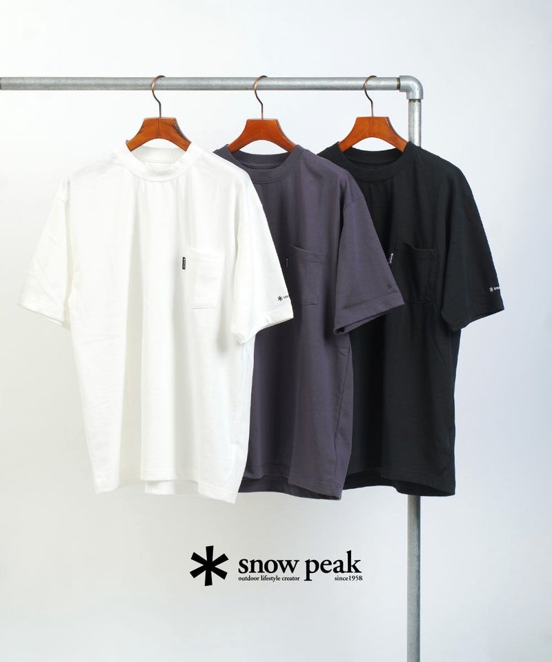 Snow Peak(スノーピーク) New Standard Pocket T-Shirt OFF WHITE(OFF)