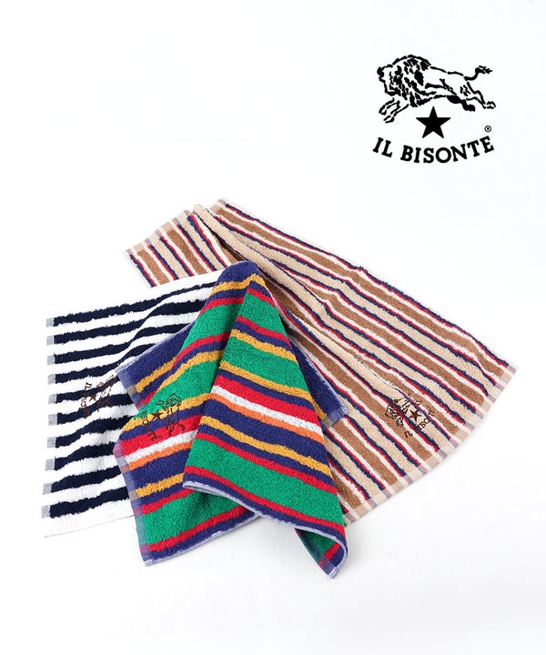 IL BISONTE(イルビゾンテ) ストライプゲストタオル（9枚目）