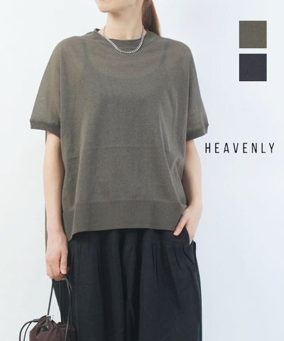 HEAVENLY(ヘブンリー) シアーニットボックスプルオーバー