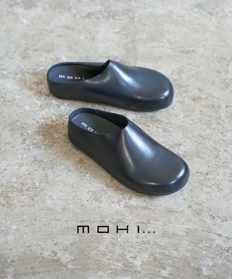 MOHI(モヒ) レザースリッポン NEGRO(NEG)