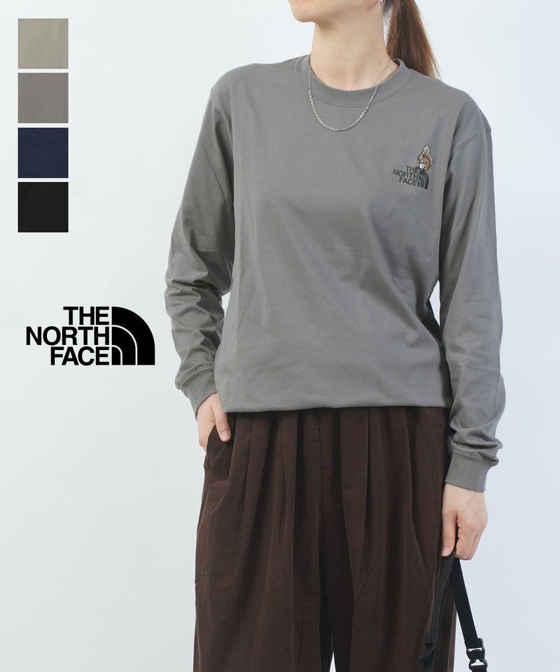 THE NORTH FACE(ザ ノースフェイス) ロングスリーブフラッシュドライズーピッカーティー ユニセックス ストーンスラブ(ST)