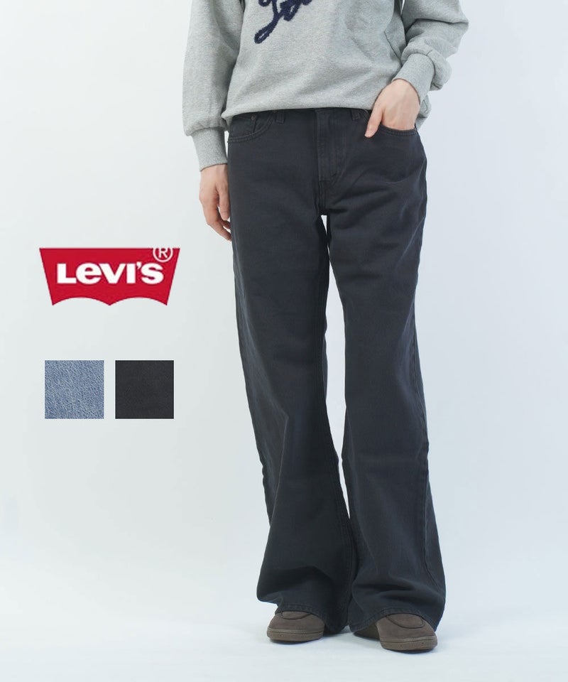 Levi's(リーバイス) LOOSE BOOT ジーンズ ミディアムインディゴ(0000)