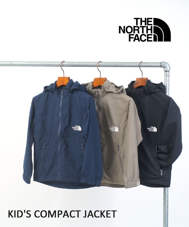 THE NORTH FACE(ザ ノースフェイス) コンパクトジャケット キッズ マッシュルーム(MR)