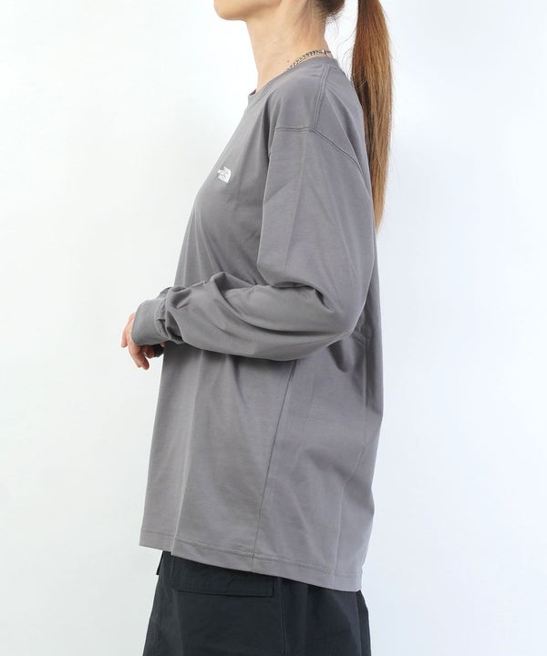 THE NORTH FACE(ザ ノースフェイス) ロングスリーブフラッシュドライヌプシコットンティー ユニセックス（8枚目）