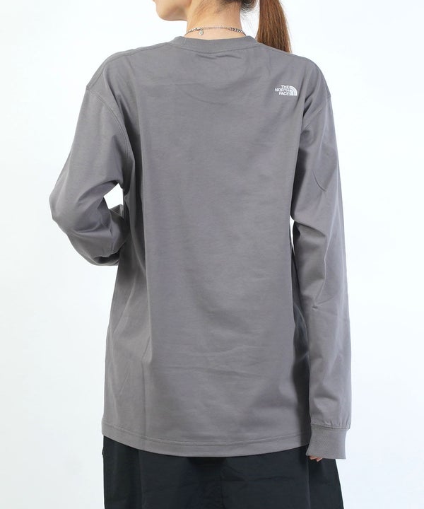 THE NORTH FACE(ザ ノースフェイス) ロングスリーブフラッシュドライヌプシコットンティー ユニセックス（9枚目）