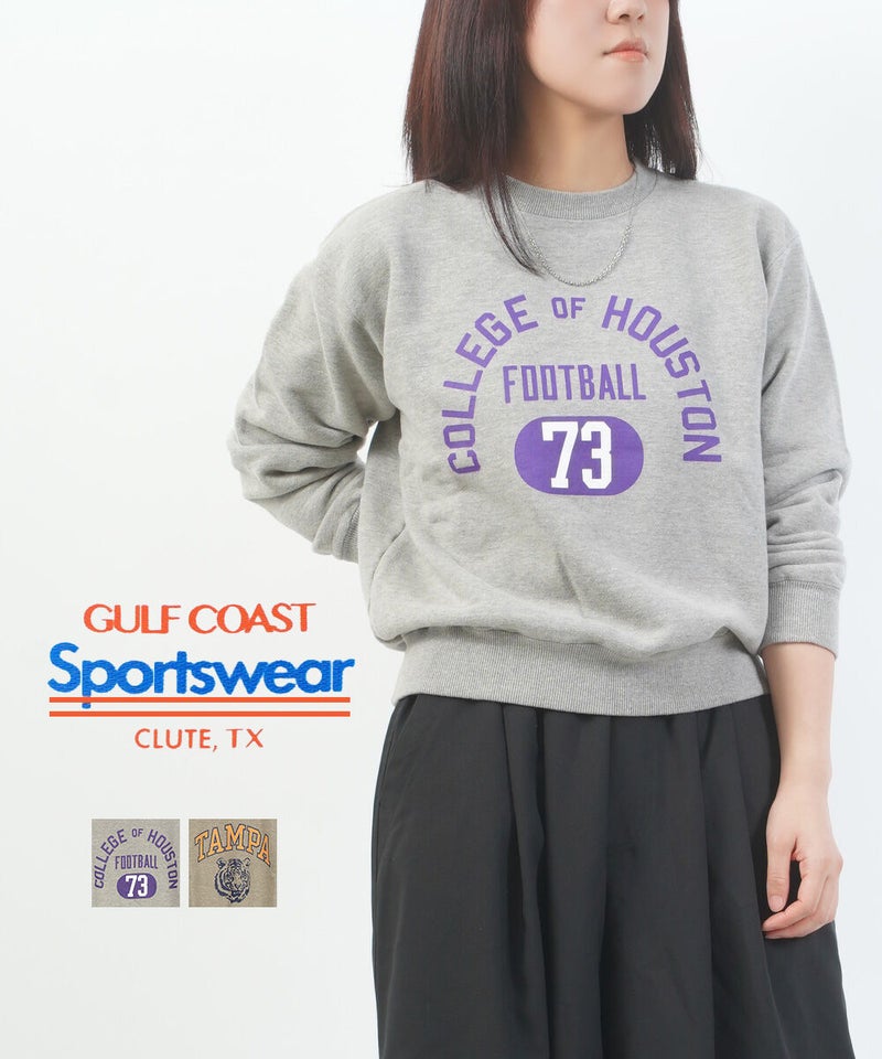 GULF COAST SPORTSWEAR(ガルフコーストスポーツウェア) ロゴスウェットプルオーバー ベージュ/73(BEG-A)