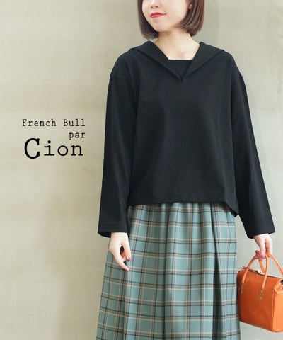 Cion(シオン) コットンセーラーカラーカットソー