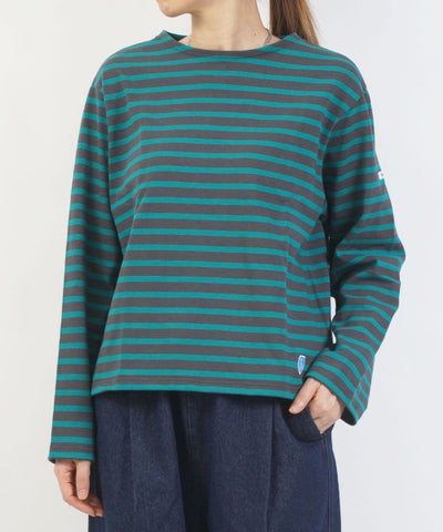ORCIVAL(オーチバル・オーシバル) コットンロード クルーネックプルオーバー