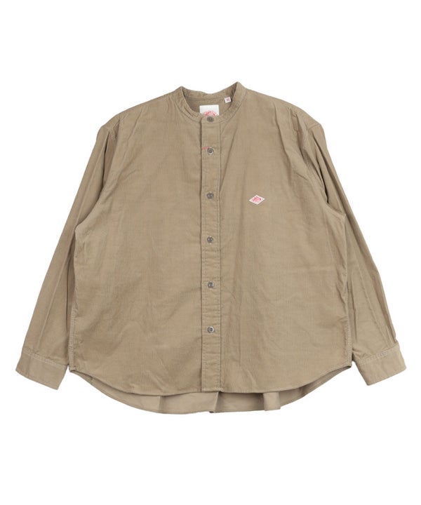DANTON(ダントン)コーデュロイ バンドカラーシャツ | BLEU COMME BLEU 