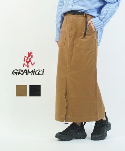 GRAMICCI(グラミチ) ストレッチツイル ロングベイカースカート