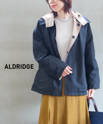 ALDRIDGE(アルドリッジ) リバーシブルフード付きジャケット