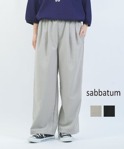 Sabbatum(サバタム) Wポケットタック入りパンツ