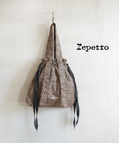 repetto(レペット) レオパードトートバッグ