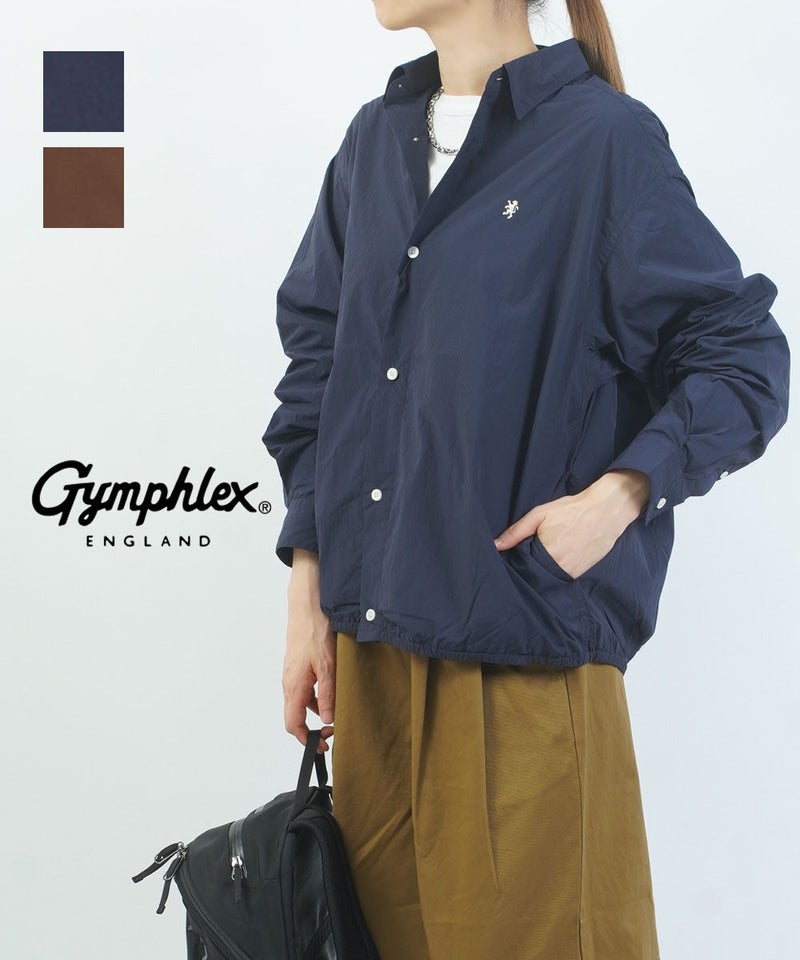 Gymphlex(ジムフレックス) ショート丈シャツ NAVY/ECR(NVY)