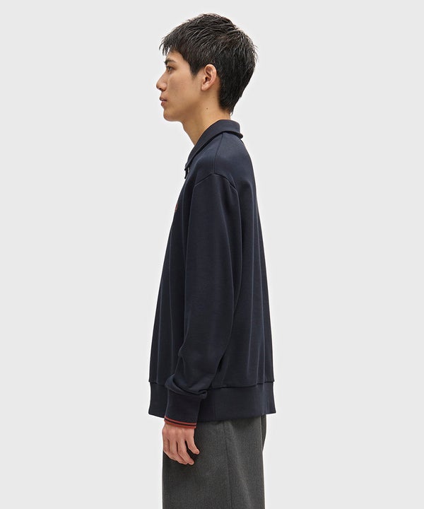 FRED PERRY(フレッドペリー) Half Zip Collared Sweatshirt（8枚目）