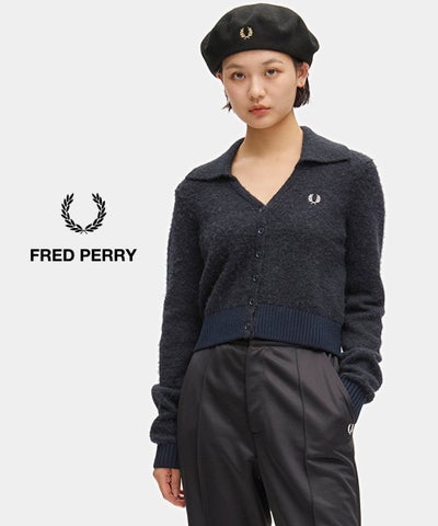 FRED PERRY(フレッドペリー) BRUSHED CARDIGAN