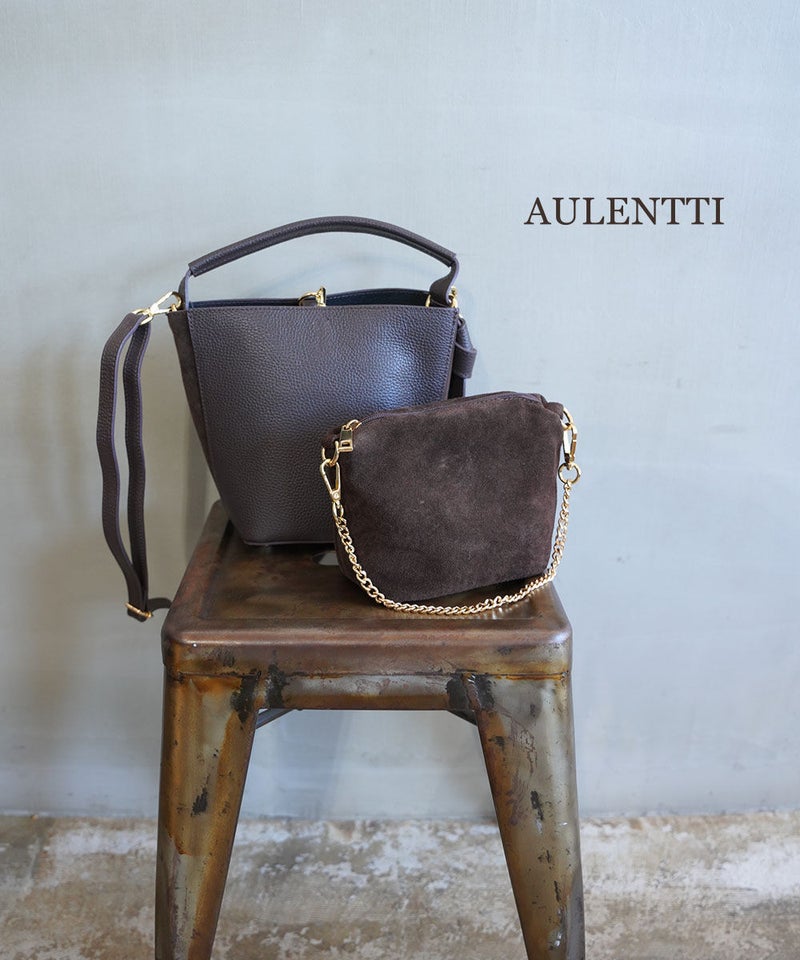 AULENTTI(オウレンティ) ワンハンドル レザーバッグ T.MORO(D23)