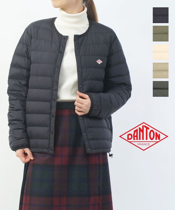 DANTON(ダントン) インナーダウン クルーネックジャケット