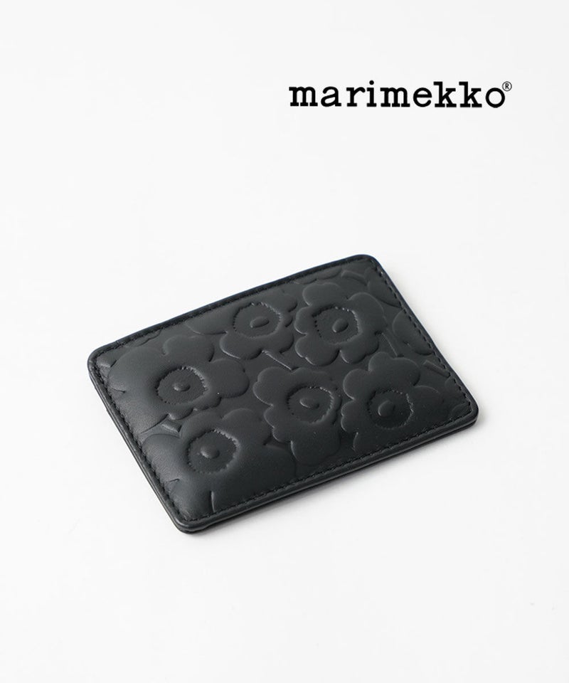 marimekko(マリメッコ) CARD HOLDER UNIKKO ブラック(99)