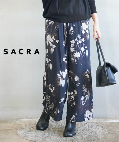 SACRA(サクラ) ブロードフローラパンツ
