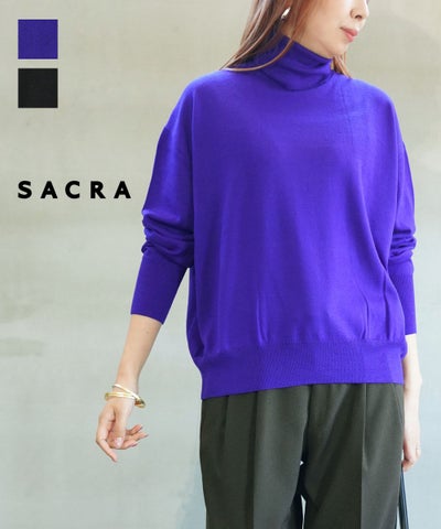 SACRA(サクラ) エクストラファインメリノプルオーバー
