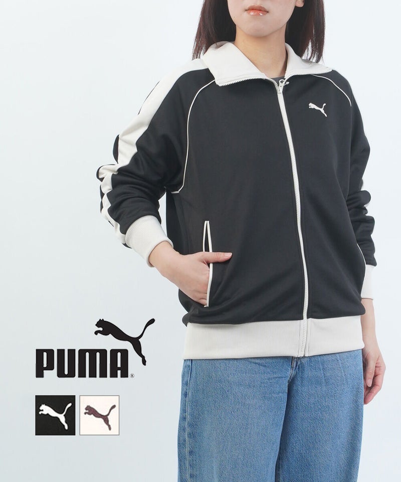 PUMA(プーマ) T7 トラックジャケット プーマブラック(01)