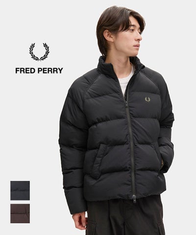 FRED PERRY(フレッドペリー) RAGLAN SLEEVE PADDED JACKET