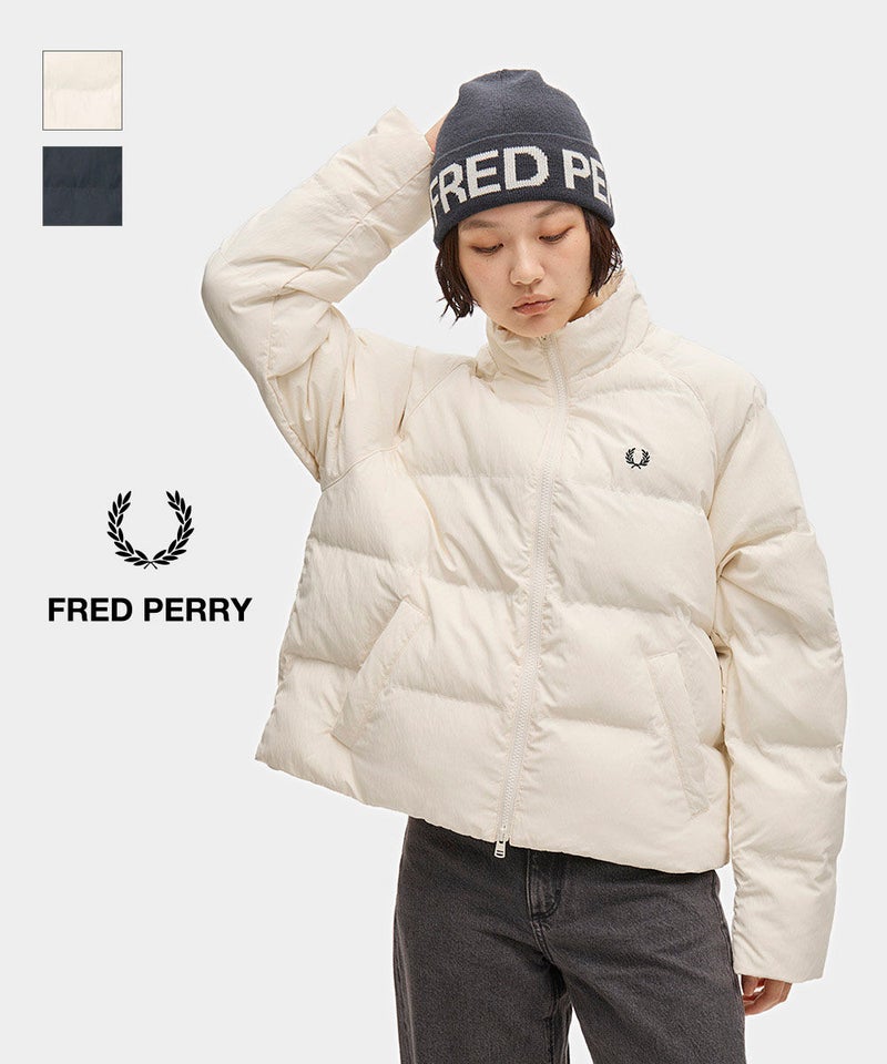 FRED PERRY(フレッドペリー) RAGLAN SLEEVE PADDED JACKET ECRU(560)