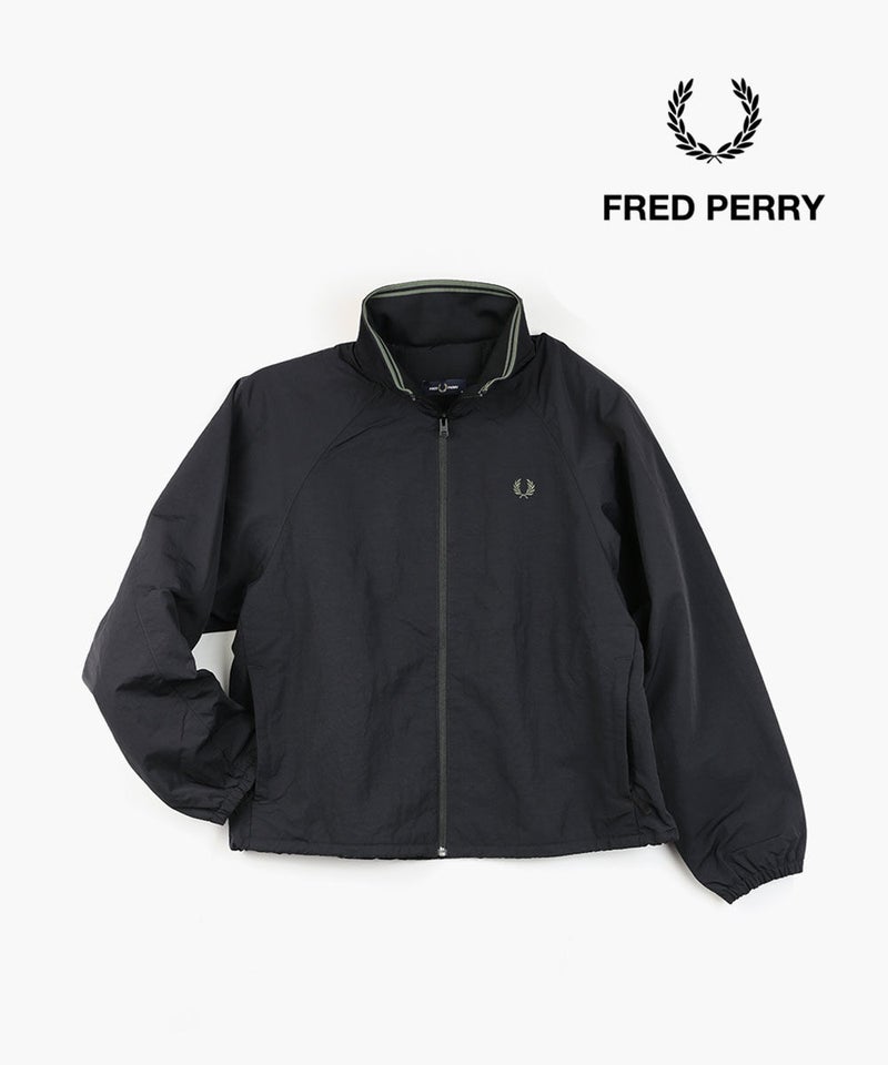 FRED PERRY(フレッドペリー) OVERSIZED SHELL JACKET BLACK(102)