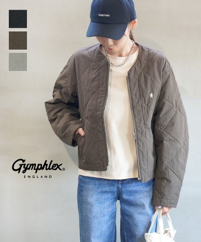 Gymphlex(ジムフレックス) Vネックキルティングジャケット