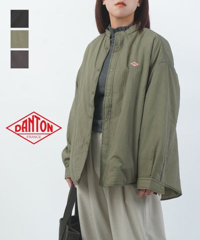 DANTON(ダントン) スタンドカラー インサレーションシャツジャケット