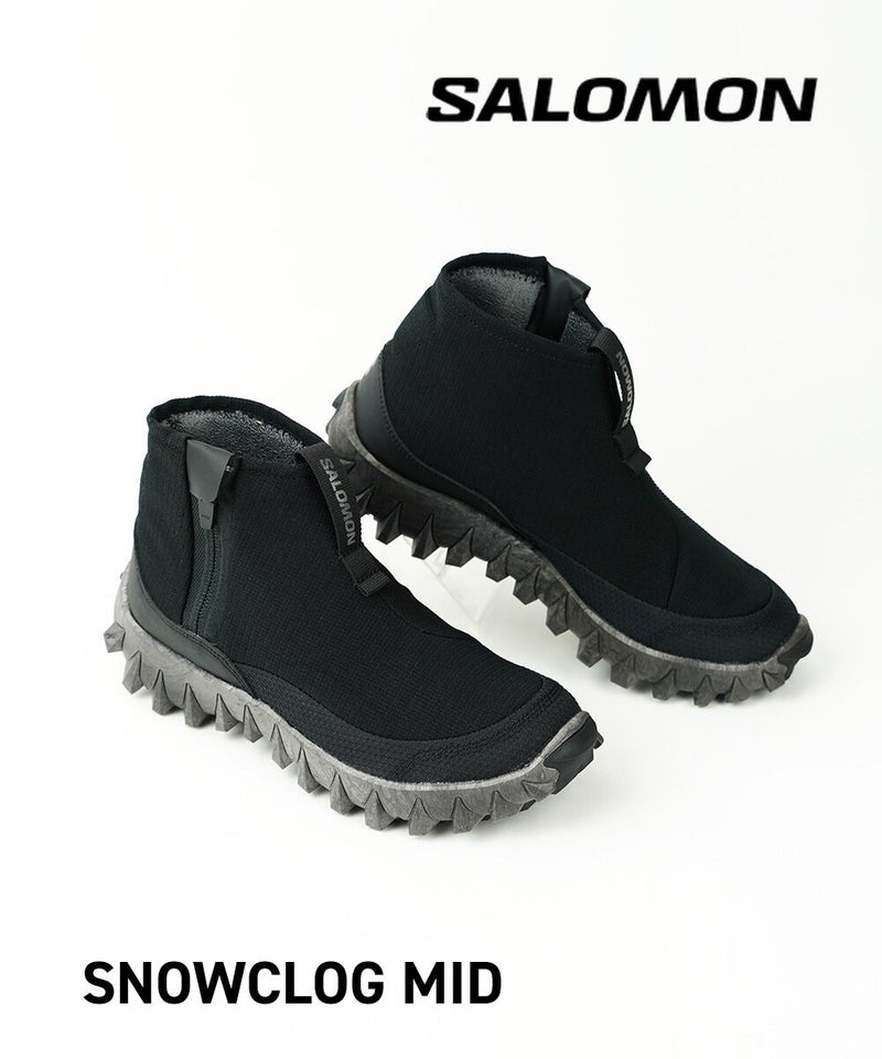 SALOMON(サロモン) SNOWCLOG MID Black/Black/Black(BKBKB)